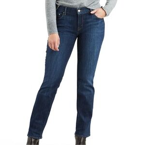 Levi’s 505 Jeans Sz 6 Nouveau Straight 30x31 rise 9” EUC